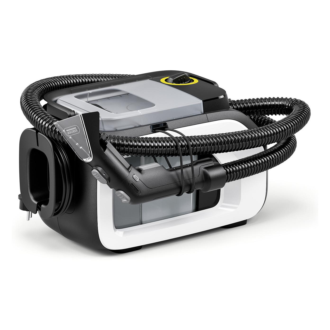 Pastrues për qilima dhe tekstil Kärcher SE 3 Compact Home Floor / 500W / 1.7L / 2.9L / 2-in-1 XXL - Bardhë/Zezë - 2