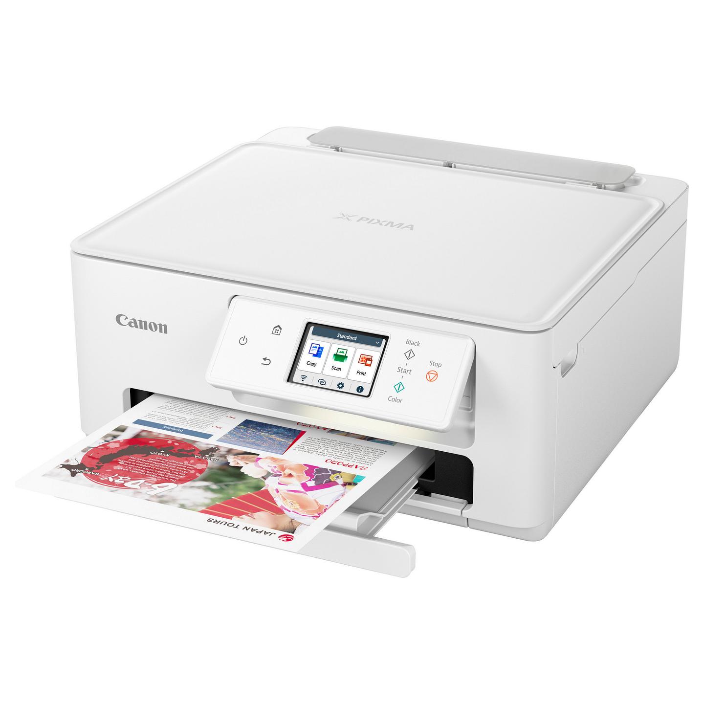 Printer Multifunksional me Ngjyra Canon PIXMA TS7650i / A4 / Inkjet / 1200 × 1200 DPI / 15 ipm / Duplex / Wi-Fi / USB / 3-in-1 - Bardhë - 5