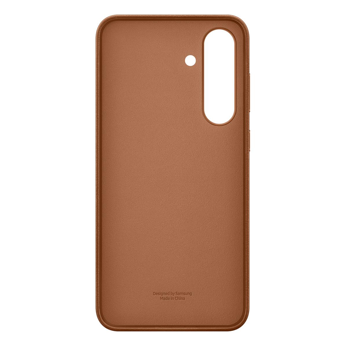 Case për Telefon Samsung Galaxy S25 FE Kindsuit EF-VS731PAEGWW, Material Vegan, Mikrovelur - Kafe - 5