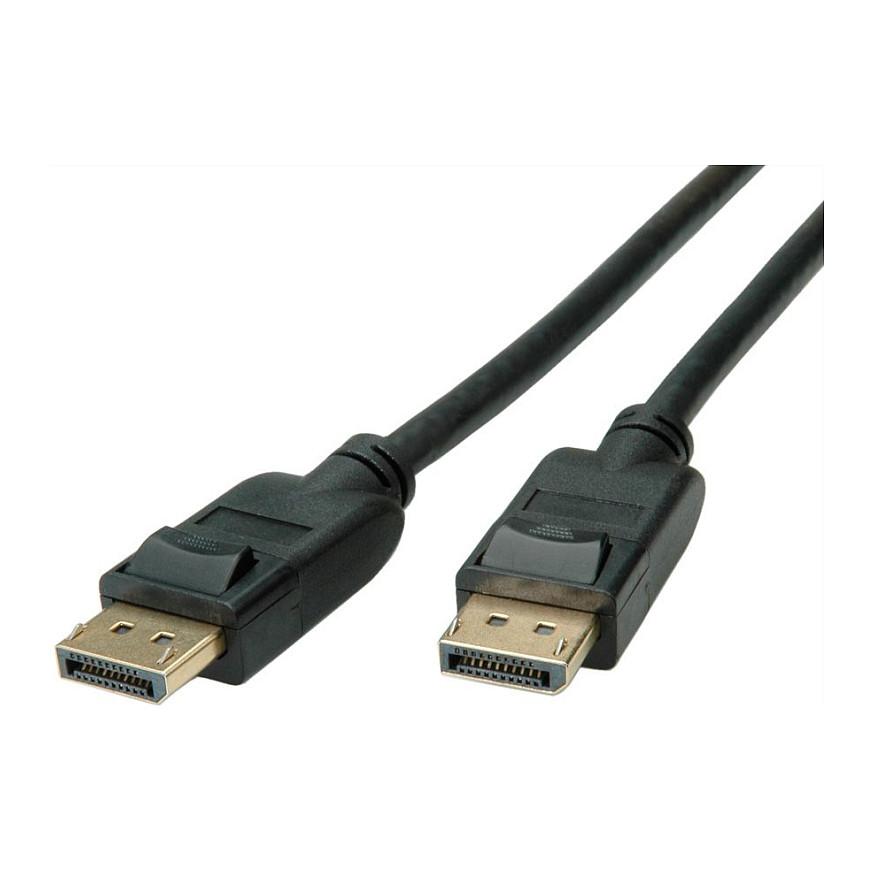Kabllo DisplayPort ROLINE 11.04.5811 / DisplayPort 1.4 / 2m / 8K 60Hz / 4K 120Hz - Zezë