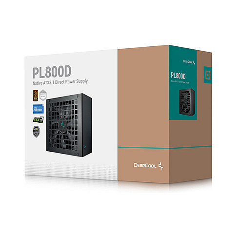 Furnizues Energjie ATX DeepCool PL800D / 800W / 80 PLUS Bronze / ATX 3.1 - Zezë - 6