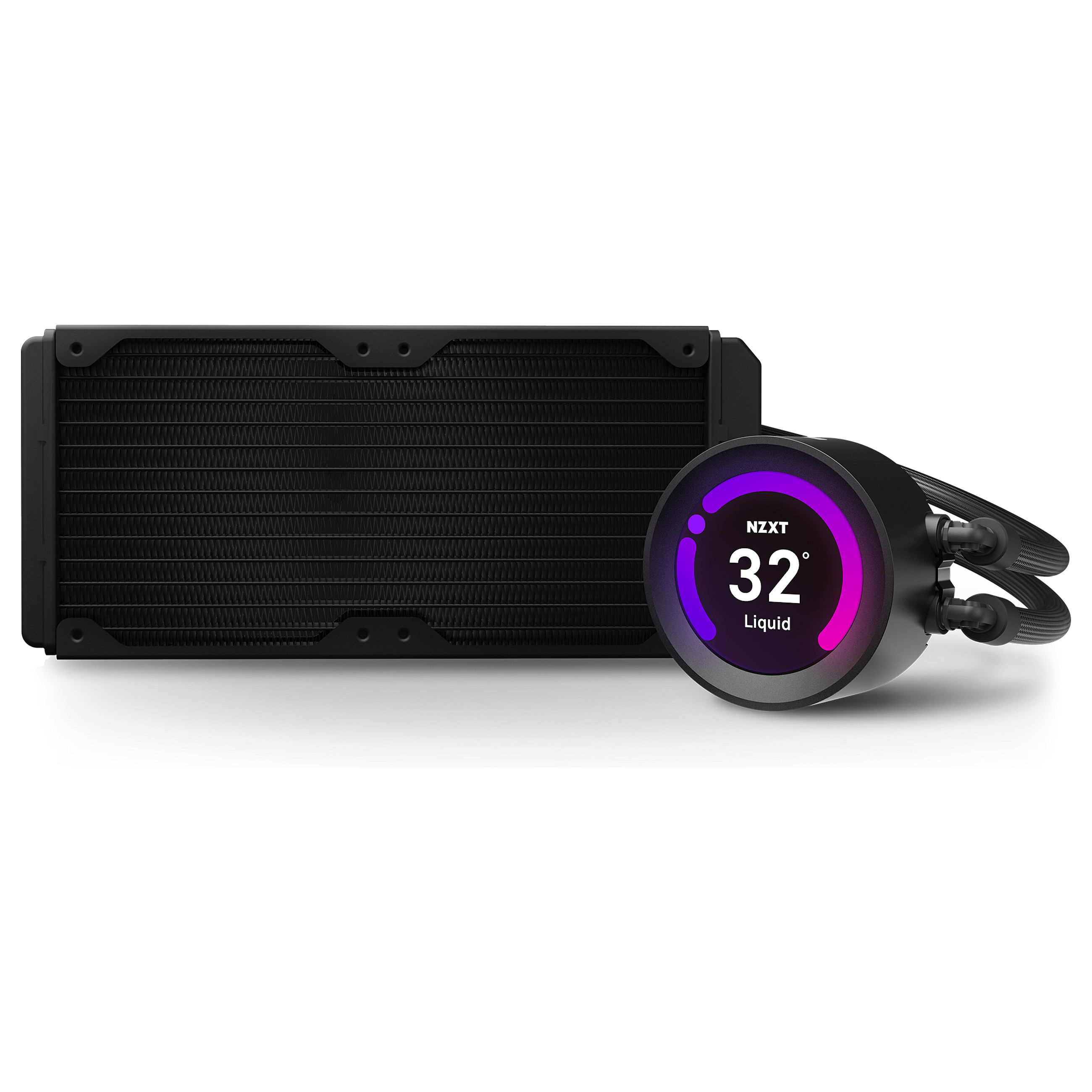 Ftohës për Procesor NZXT Kraken Z53 RGB / 240mm / AIO / LCD – Zezë - 2