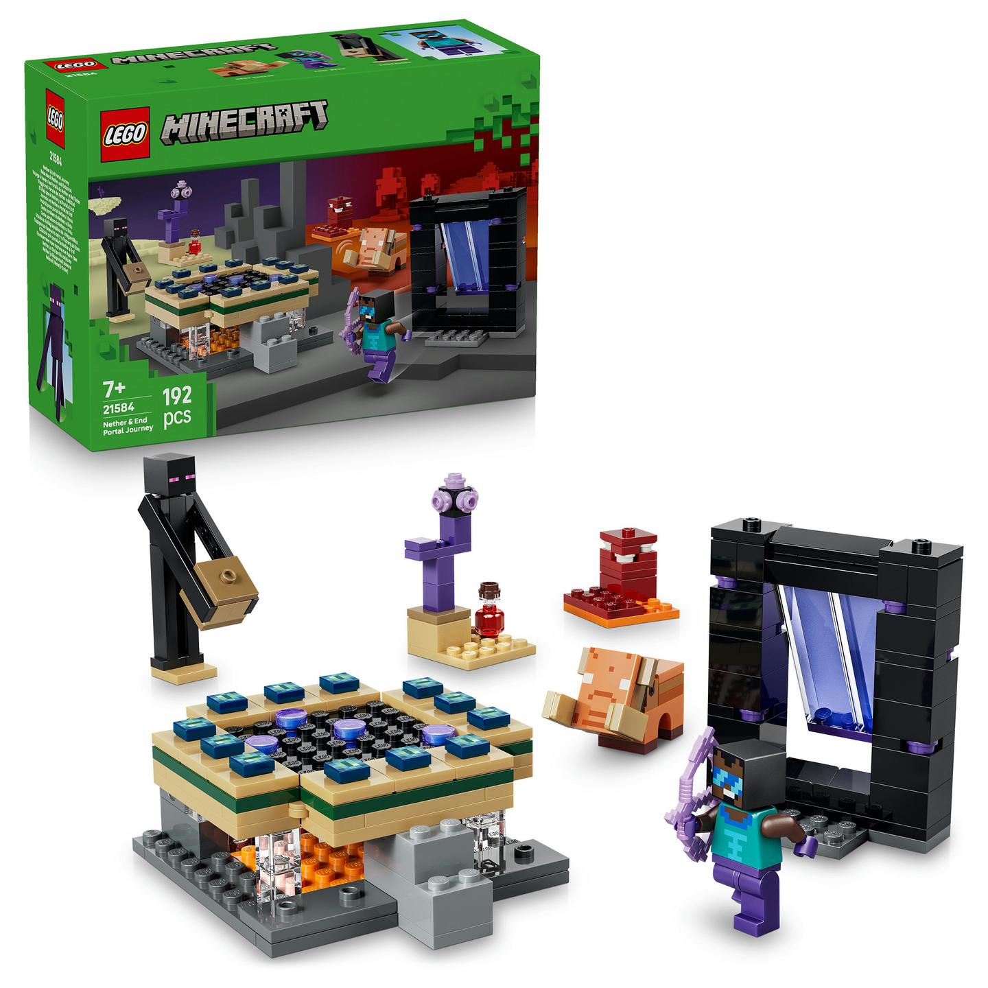 LEGO Minecraft Nether & End Portal Journey 21584 - 16