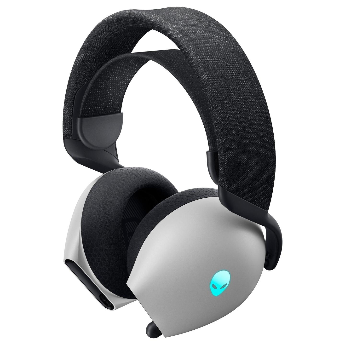 Kufje Gaming Dell Alienware AW725H, Bluetooth 5.3, 2.4GHz, 40mm, Wired & Wireless – Zezë, Bardhë - 3