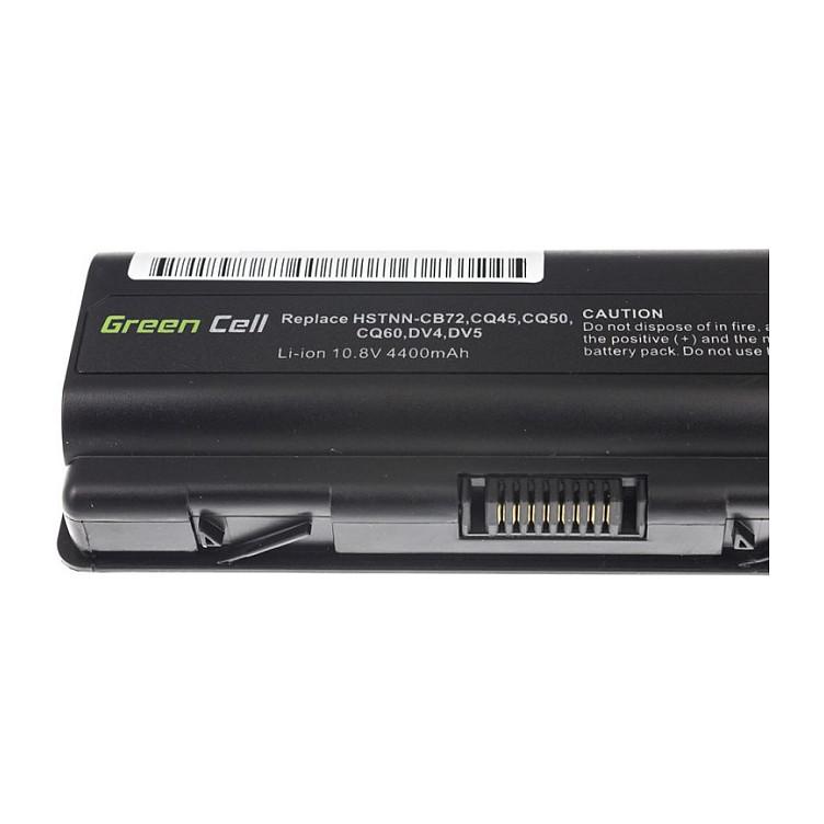 Bateri Green Cell HP01, 4400mAh, 10.8V, për HP dhe Compaq - Zezë - 4
