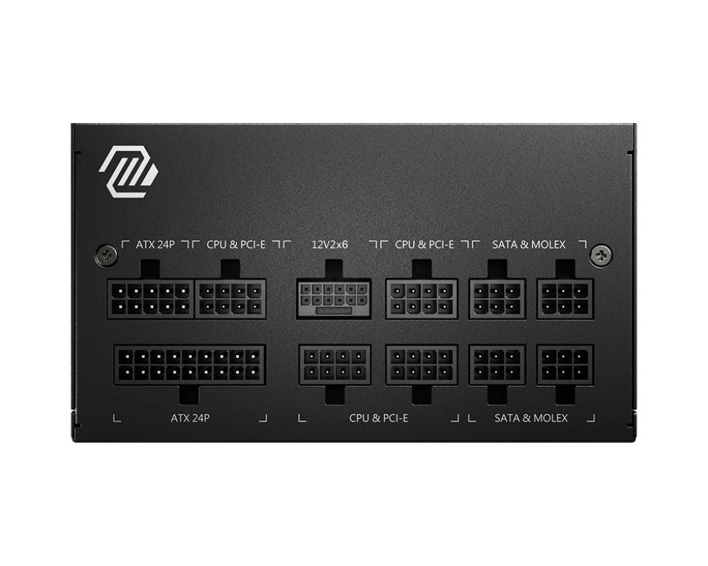 Furnizues Energjie MSI MAG A850GL PCIE5, 850W, ATX, Full Modular, ATX 3.0 - Zezë - 2