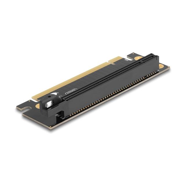 Kartë Riser Delock 81296, PCI Express 3.0 x16 në x16, 90° Majtas, Lartësi Slot 35mm - 2