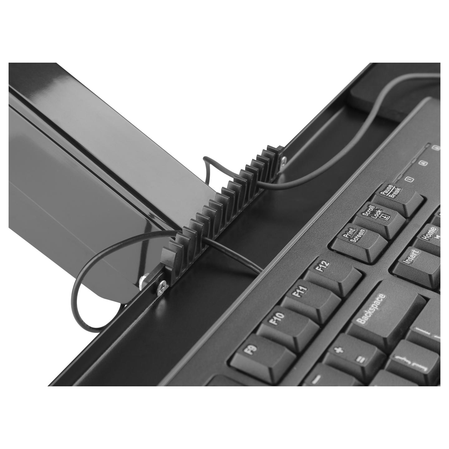 Mbajtëse për Monitor Equip 650170 / 1 Monitor / 17–32" / deri 8kg / VESA 75x75 & 100x100 / Gas Spring / Montim në Mur - Zezë - 9