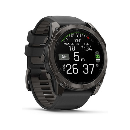 Orë e mençur Garmin Fenix 8 / 1.4" / AMOLED / Touchscreen / GPS / Wi-Fi / 32GB - Zezë - 4