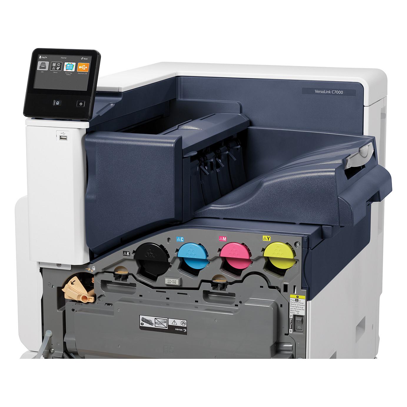 Printer Laser Xerox VersaLink C7000V/DN, A3, Color, Duplex, 35ppm, 1200x2400DPI, Ethernet, USB - Bardhë - 14
