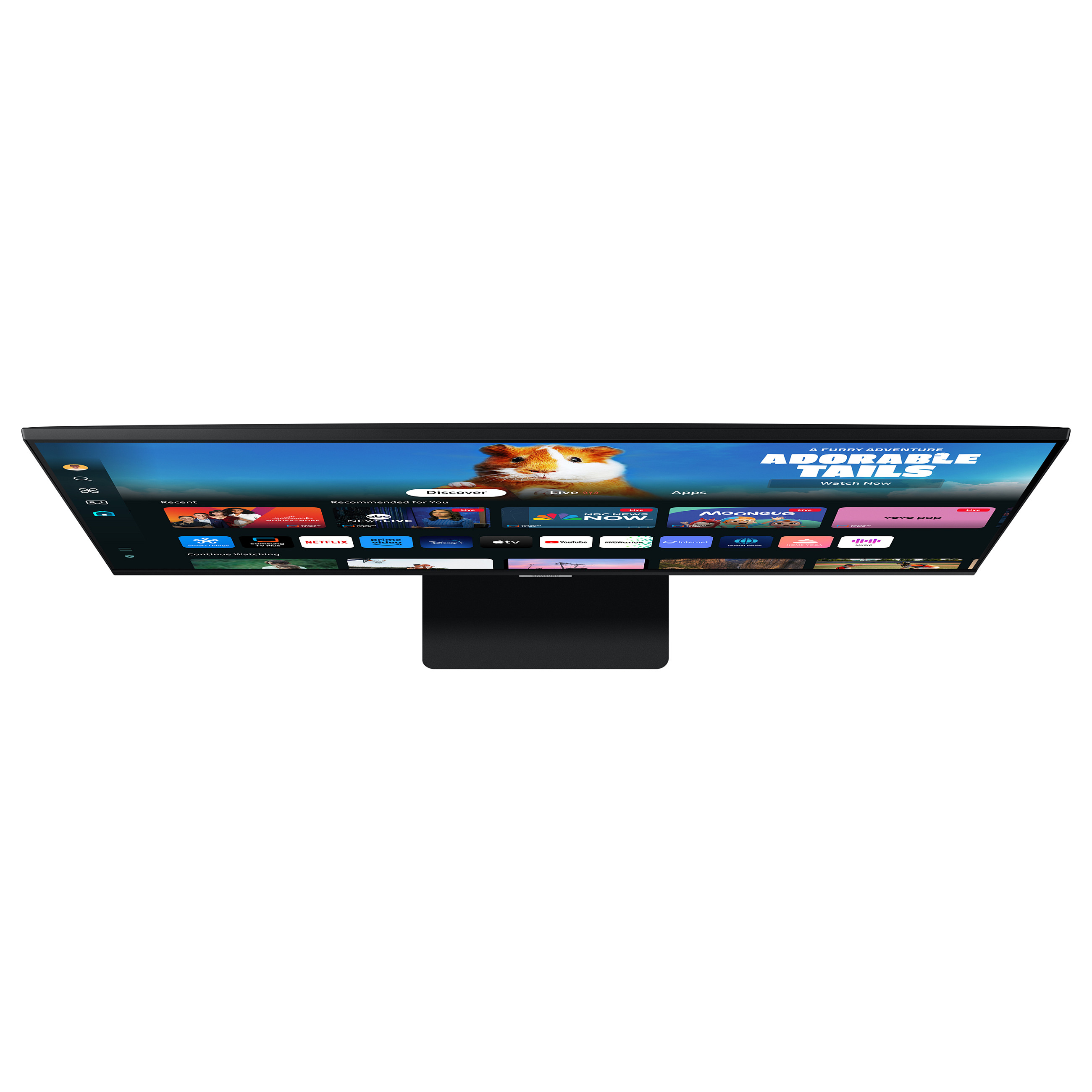 Monitor Samsung Smart Monitor M5 LS27DM500EUXDU / 27" / Full HD VA / 60Hz / 4ms / 2×HDMI+USB Hub - Zezë - 5