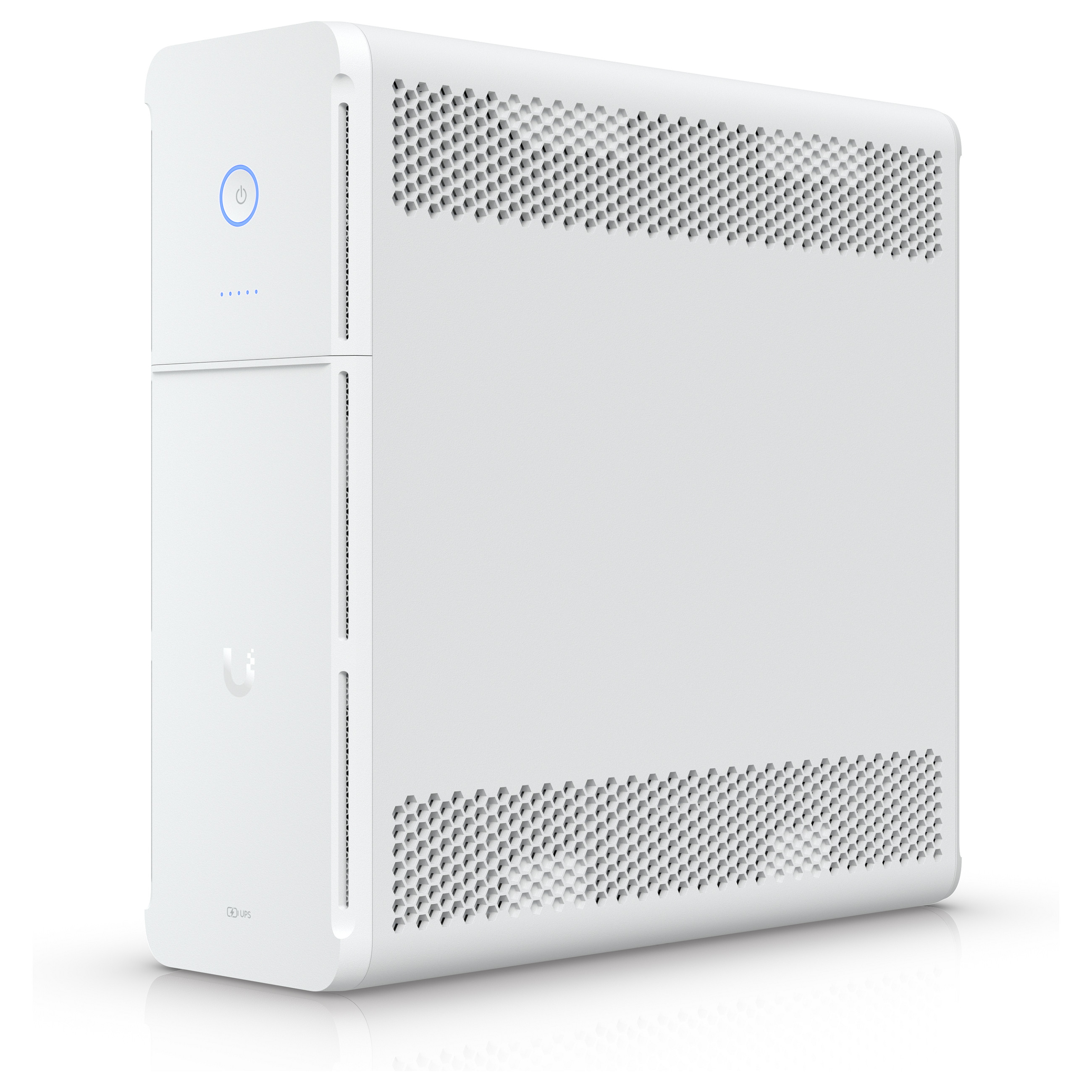 Ubiquiti UniFi UPS Tower UPS-Tower / 1000VA / 600W / Line-Interactive / 5× Backup + 5× Surge Protection – White - 3