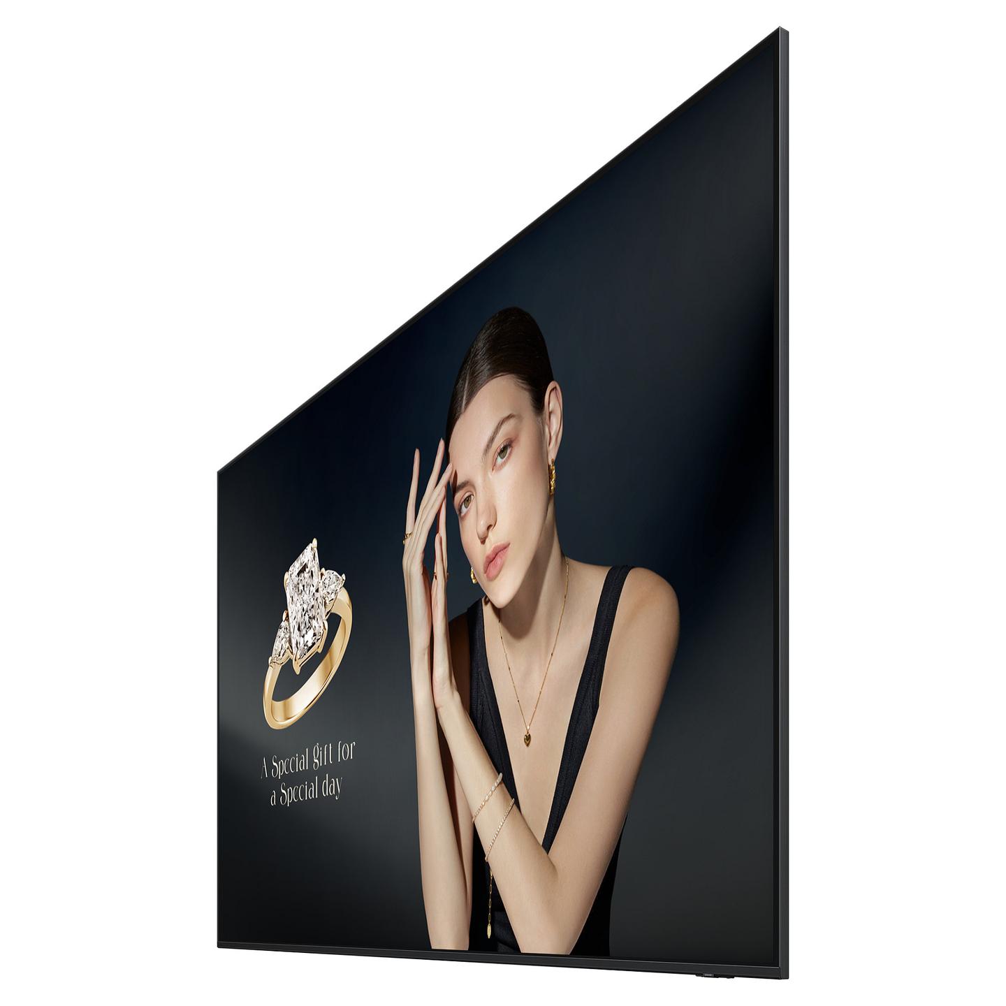 Digital Signage Samsung QH115F-X, 115", 4K UHD, VA, 120Hz, 1000 nits, 3× HDMI, DP, 2× USB-A - Zezë - 4