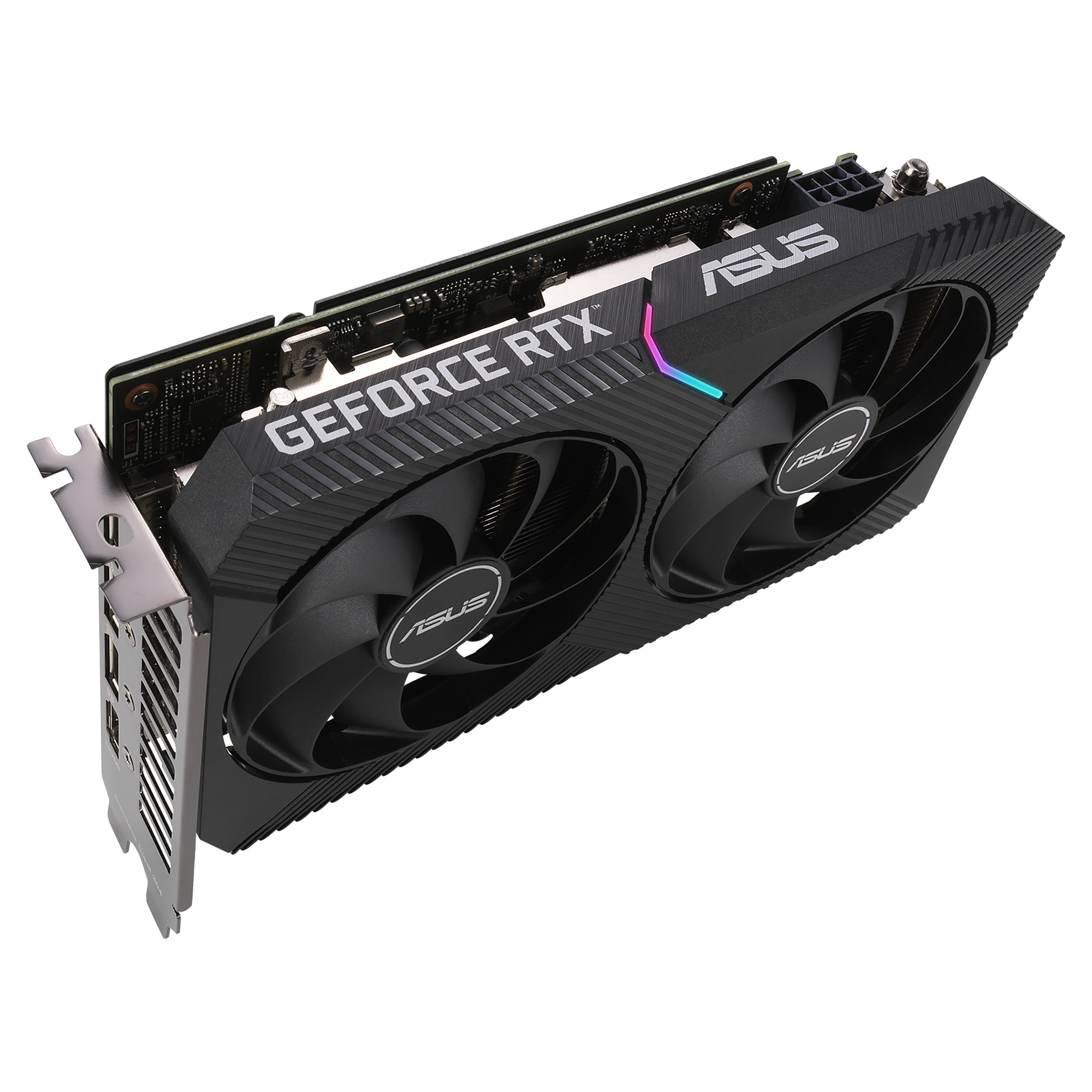 Kartelë Grafike NVIDIA GeForce RTX 3060 / 12GB GDDR6 / 192-bit / ASUS Dual V2 OC Edition - 8