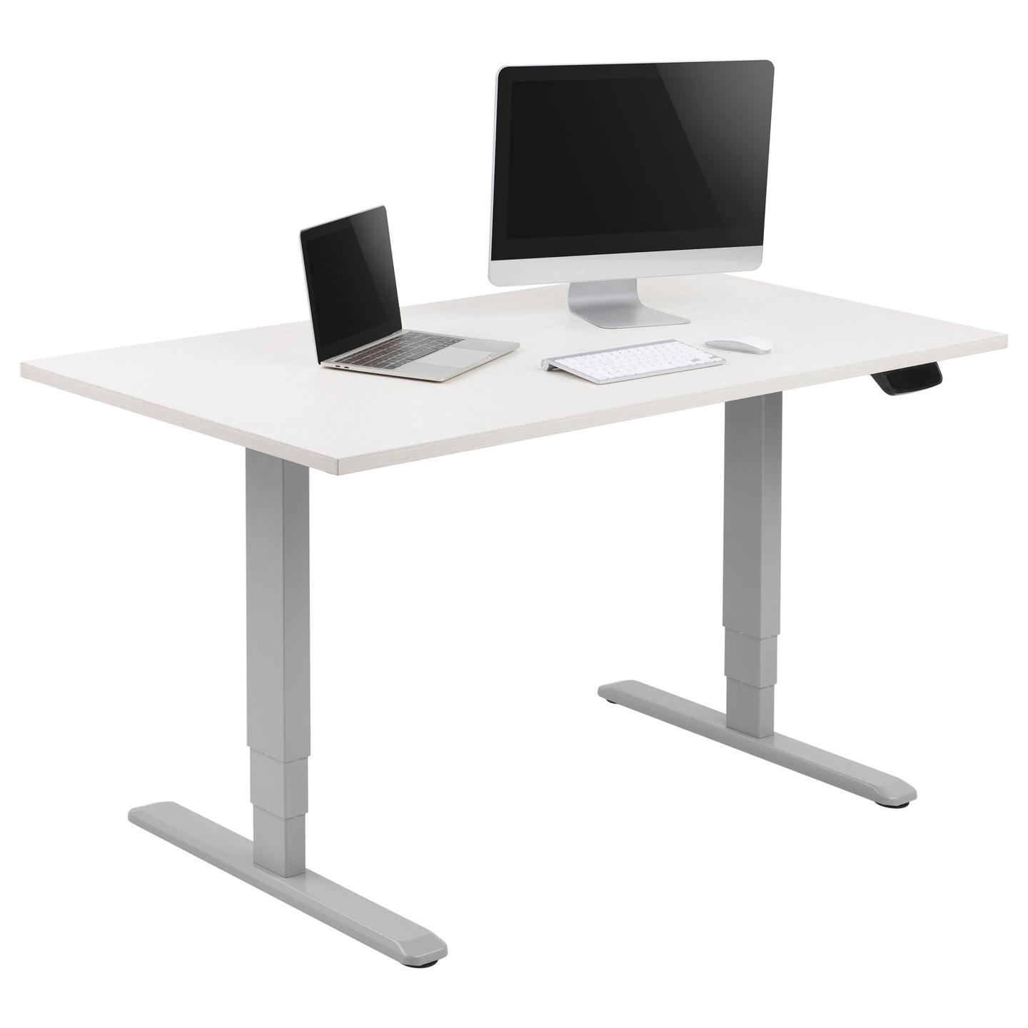 Kornizë për Tavolinë EQUIP 650803, Elektrike, 2 Motorë, 125kg, 62–128cm, 100–170cm - Gri - 5