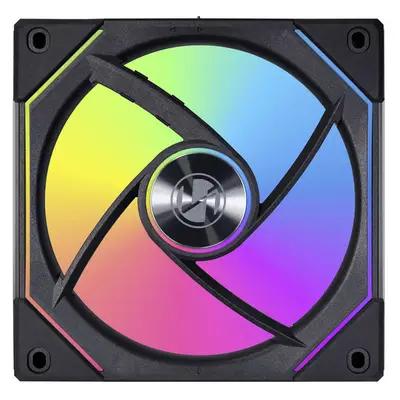 Ftohës për Kasë Lian Li UNI FAN SL-INFINITY, 120mm, ARGB, PWM, 2100 RPM, 61.3 CFM - Zezë - 4