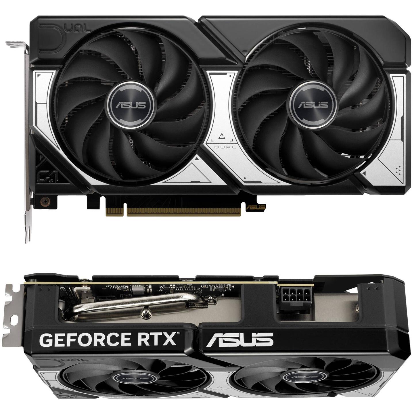 Kartelë Grafike Nvidia ASUS Dual GeForce RTX 5060 Ti O16G, 16GB GDDR7, PCIe 5.0, 128-bit, 2632MHz, 3x DisplayPort 2.1b, HDMI 2.1b – Zezë , Gri - 2