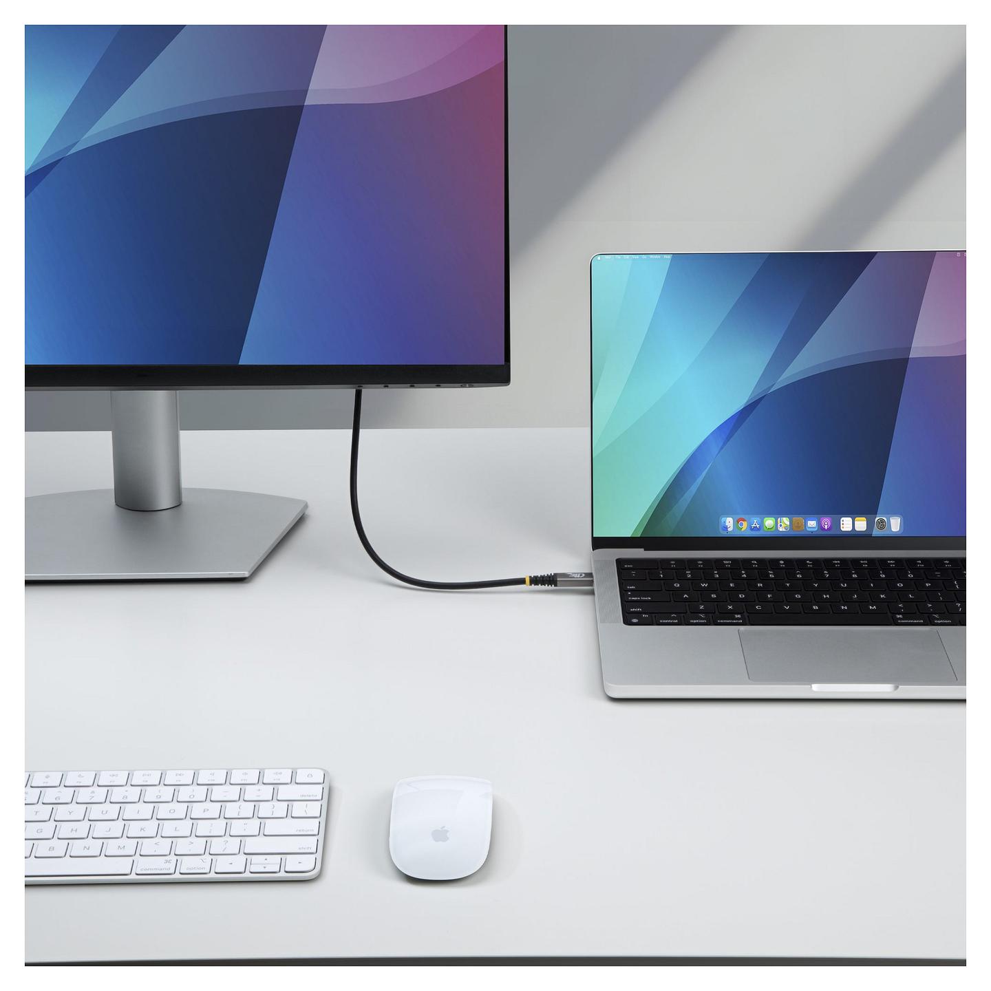 Kabllo USB StarTech.com CC1M80GUSB4CABLE / USB-C në USB-C / USB4 Gen 4x2 / 80 Gbit/s / PD 240W / 8K 120Hz / 1m - Zezë - 5