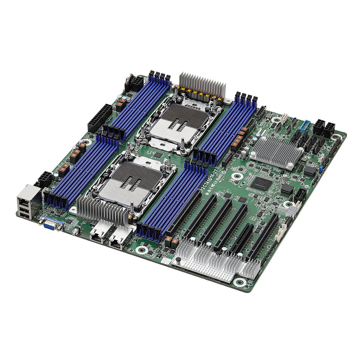 Pllakë Amë MB Intel ASRock Rack SP2C741D16-2T, LGA4677, C741, DDR5, EEB, 16x DIMM, 5x PCIe 5.0 x16, 10GbE - 2