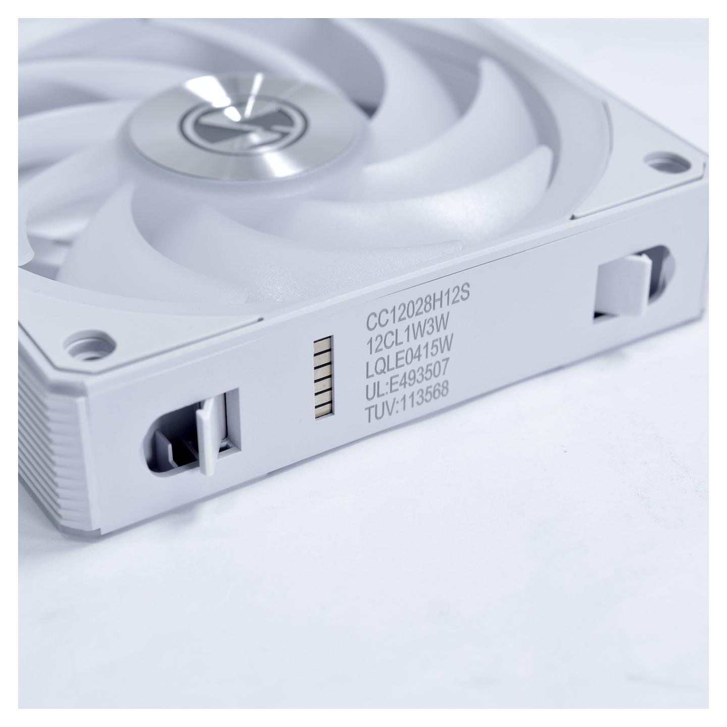 Ftohës për Kasë Lian Li UNI FAN CL Wireless / 120mm / 2150 RPM / ARGB / PWM – Bardhë - 15