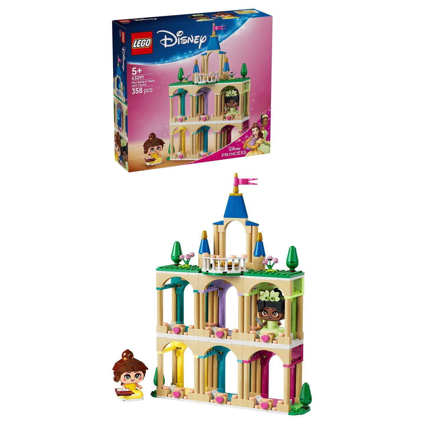 LEGO Disney Princess Mini Belle & Tiana with Castle 43291 - 15