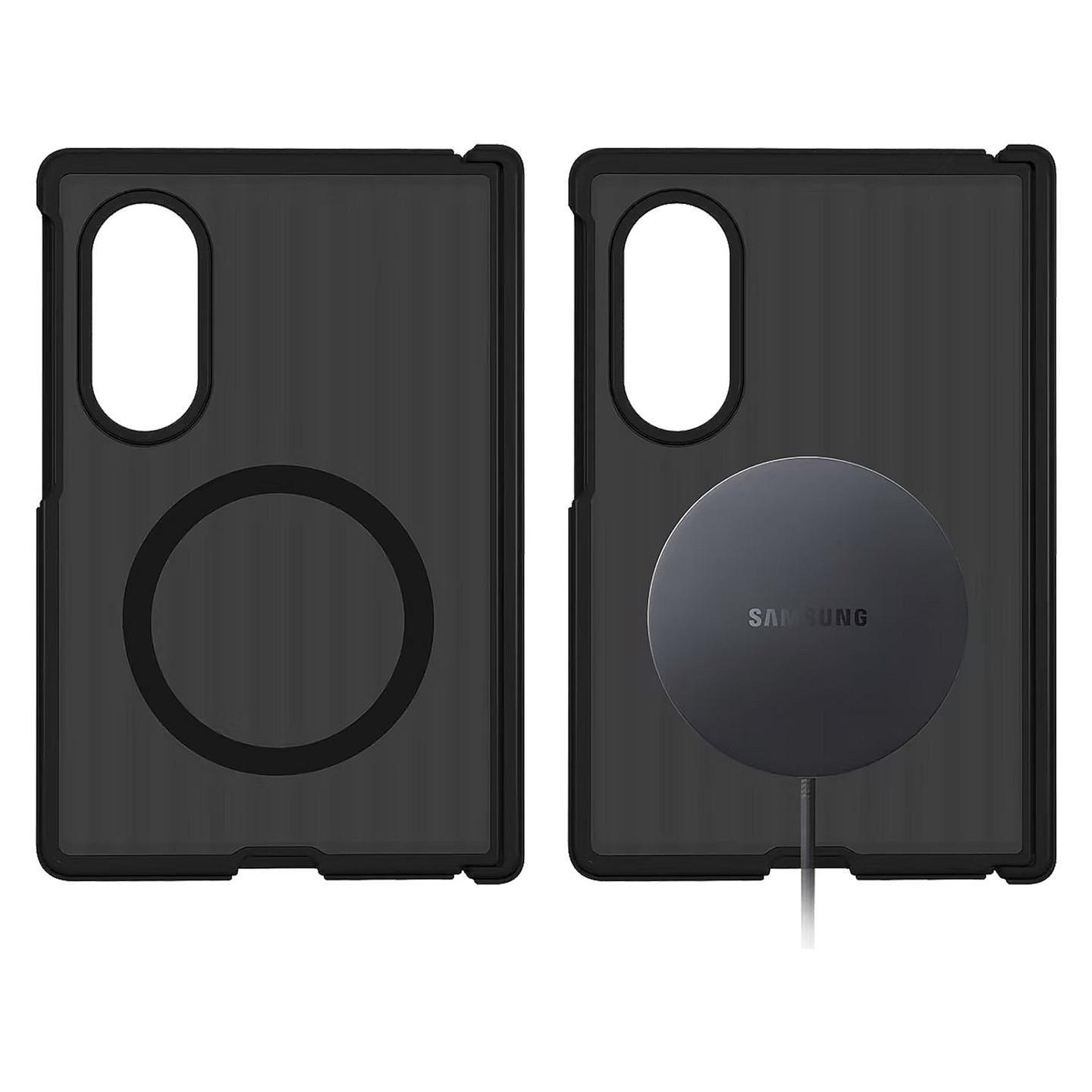 Case për Telefon Samsung by BSC Hybrid Shield Magnet, për Galaxy Z Fold8, Magnetik - Zezë - 3