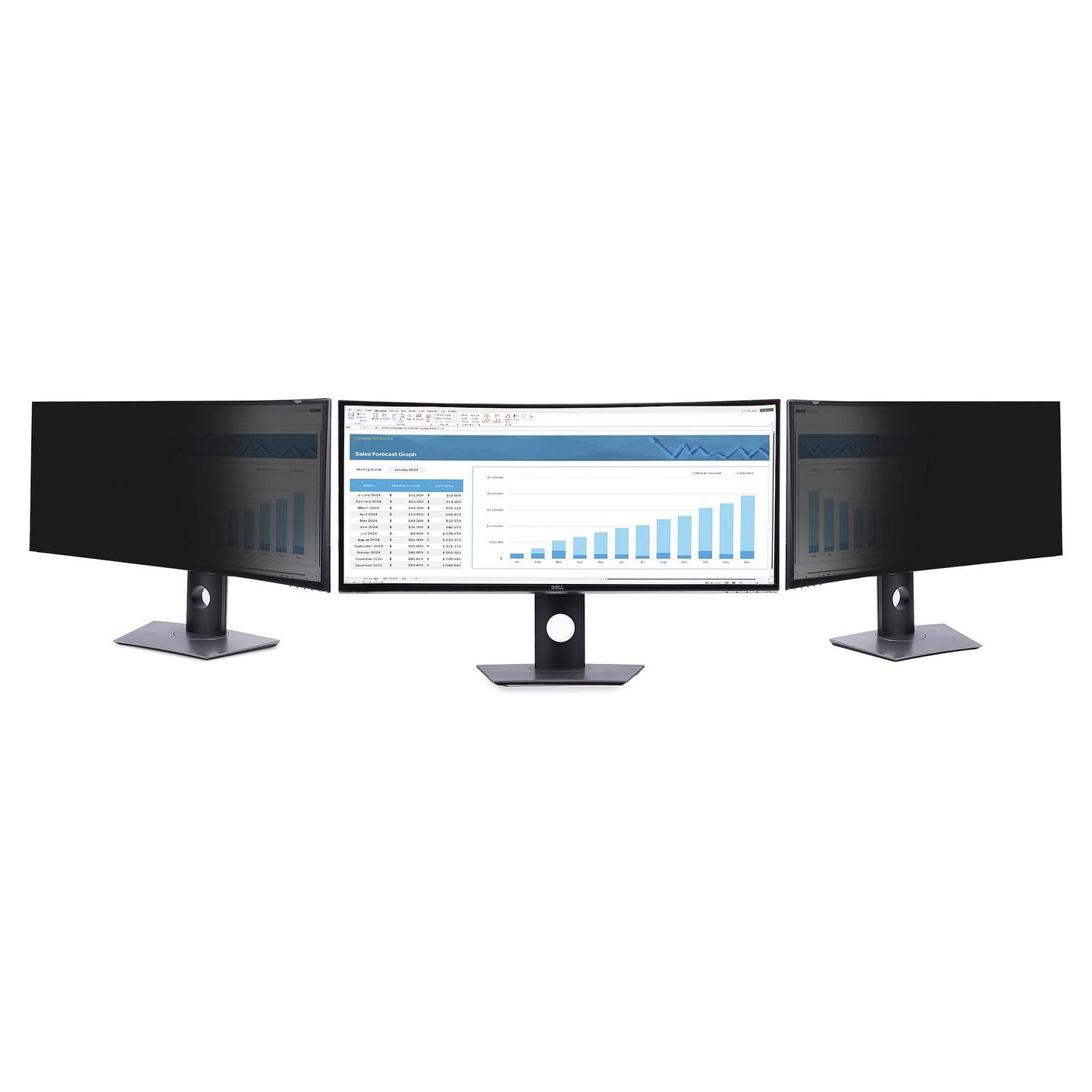 Filtër Privatësie StarTech.com 34C29-PRIVACY-SCREEN, Dell P3424WE, 34", Curved UltraWide, 21:9, ±30° - Zezë - 2