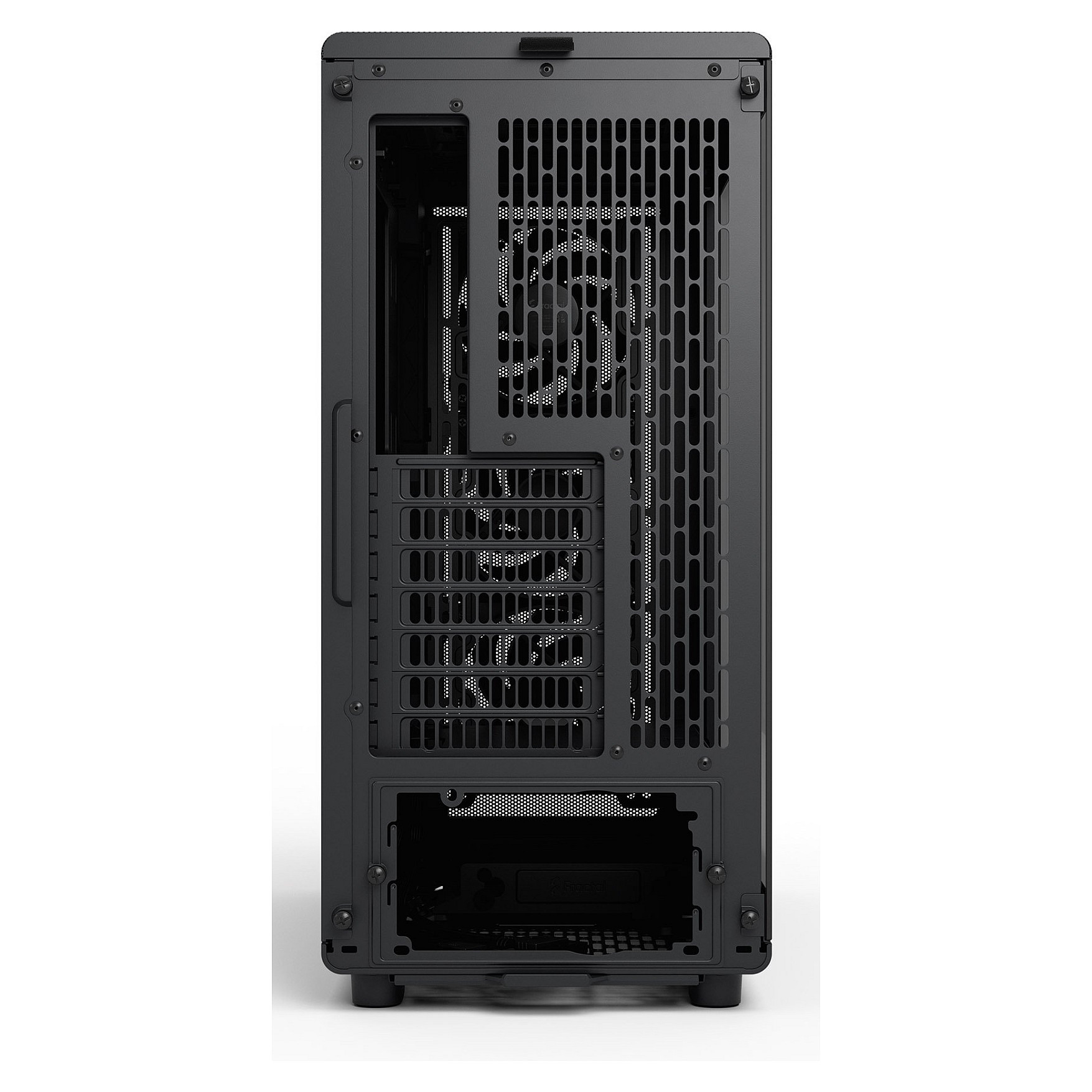 Kasë PC Fractal Design Epoch Black TG Light Tint / Midi Tower / 3x 120mm Fan / ATX / SSD 2.5" - Zezë - 7