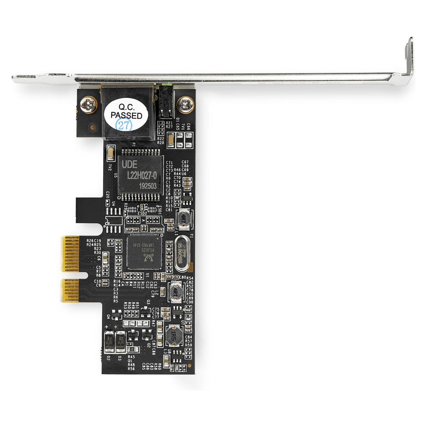 Karta të Rrjetit StarTech.com ST2GPEX, PCI Express x1, 1x 2.5 Gigabit LAN RJ45, 10/100/1000/2500Mbps, Realtek RTL8125B, Low Profile + Full Height - 5