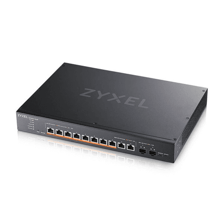 Switch Zyxel XS1935-12HP, 8x MultiGig 10GbE PoE++, 2x 10GbE RJ45, 2x SFP+ 10G, PoE 400W - Zezë