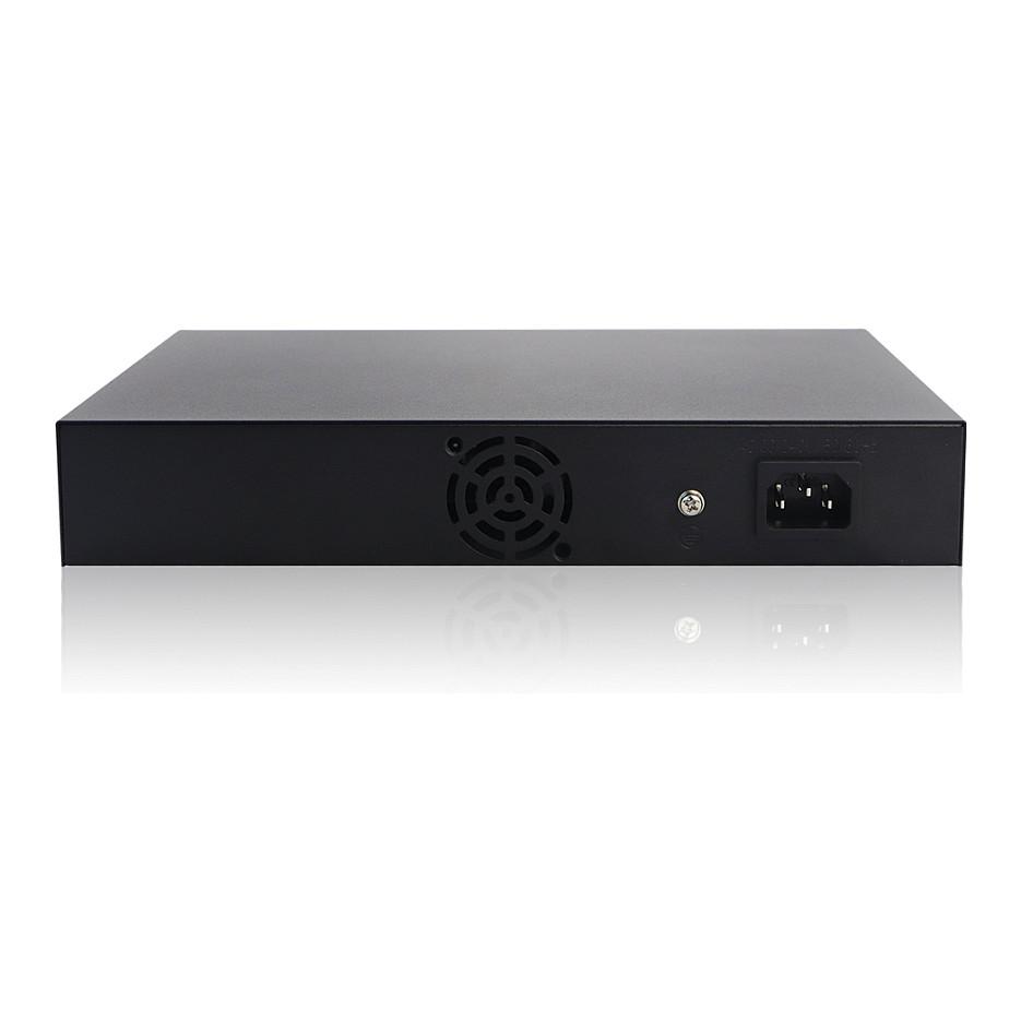 Switch LevelOne GEL-1061, 8x Gigabit RJ45, 2x Gigabit SFP, Layer 2, Switching Capacity 20Gbps, VLAN, QoS, SNMP, Rackmount 19" - Zezë - 2