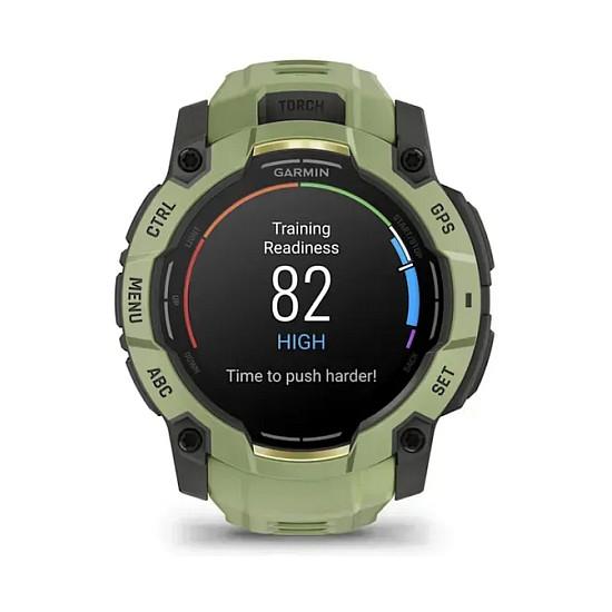 Orë e mençur Garmin Instinct 3, 50mm, AMOLED, GPS, 10 ATM, Limited Edition - Gjelbër - 13