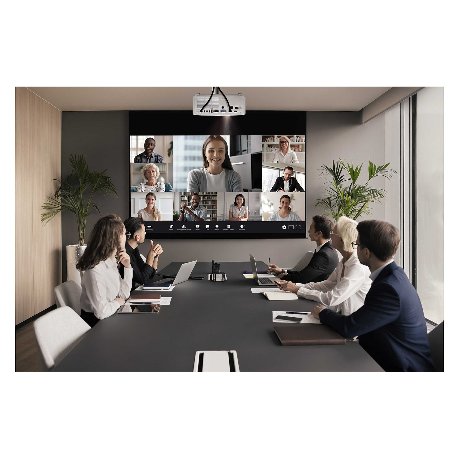 Projektor Optoma ZK551 DLP / UHD 4K (3840 x 2160) / 5100 lumen / Laser / HDMI + RS-232 - Bardhë - 11