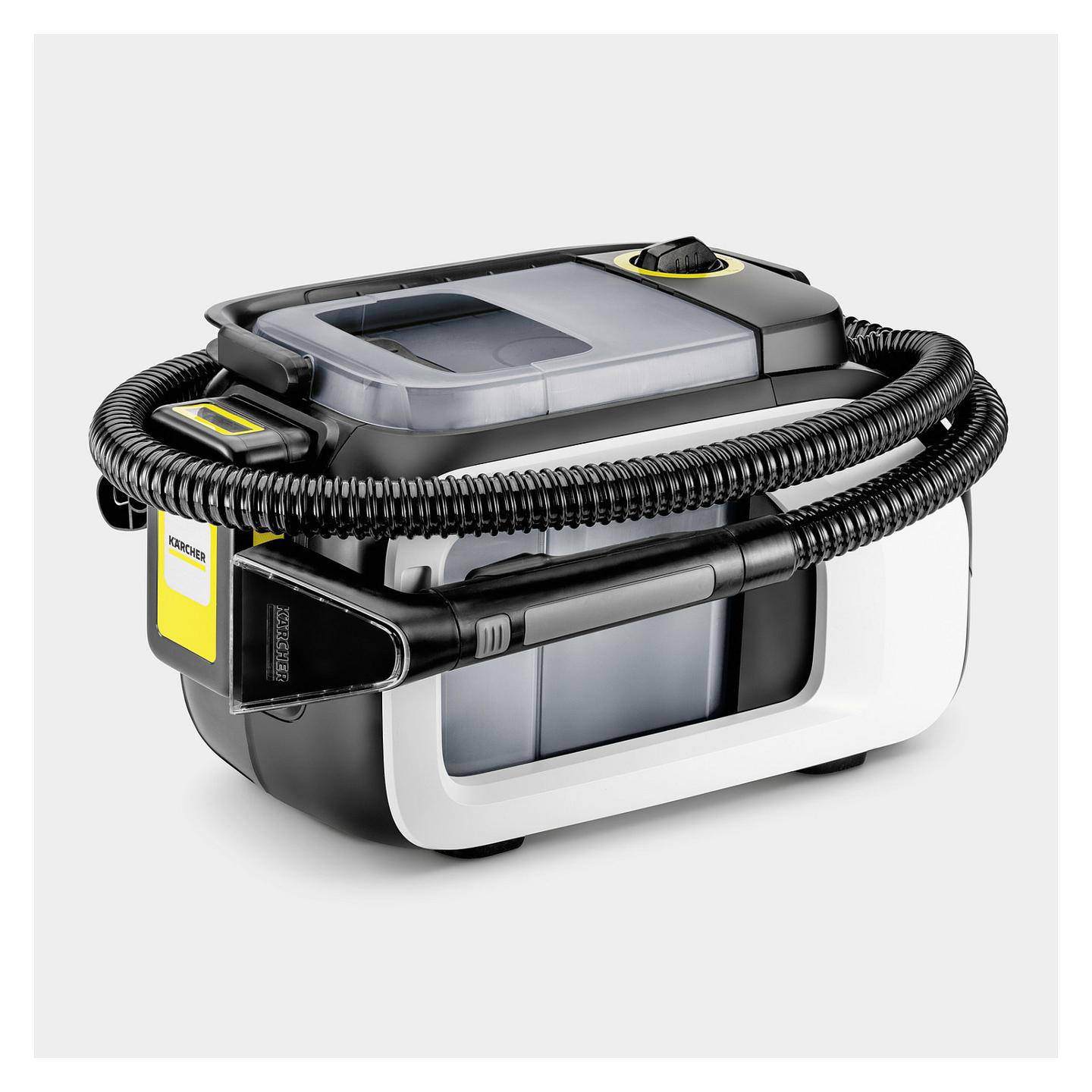 Pastrues për qilima dhe tekstil Kärcher SE 3-18 Compact / 18V / 3.1L / 2.9L / Cordless - Zezë/Bardhë - 5