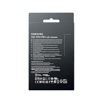 SSD e Brendshme Samsung 9100 PRO Heatsink / 8TB / M.2 2280 / PCIe 5.0 x4 NVMe 2.0 - 9