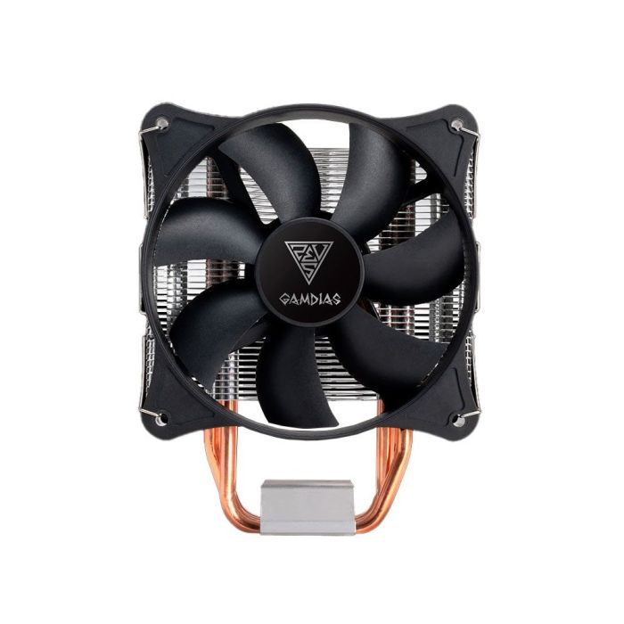 Ftohës për Procesor Gamdias BOREAS E1-410 MONO / 120mm / 4 Heat Pipes / PWM - Zezë - 2