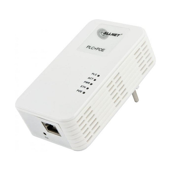 ALLNET Powerline 1200Mbps Bridge RJ45 PoE AT – HomePlug AV2 SmartLink Adapter (ALL1681203)