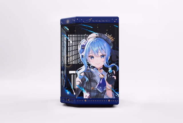 Kasë HYTE Y70 Hoshimachi Suisei / Mid-Tower / E-ATX / Tempered Glass / PCIe 4.0 Riser - Blu - 2