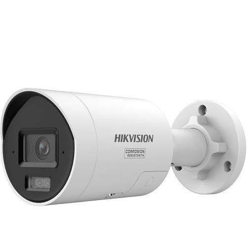 Kamerë Sigurie IP Hikvision DS-2CD20126G3-IUY/SL, 12MP, 4mm, IR 40m, Dritë Paralajmëruese, Alarm Audio, IP67 - Bardhë