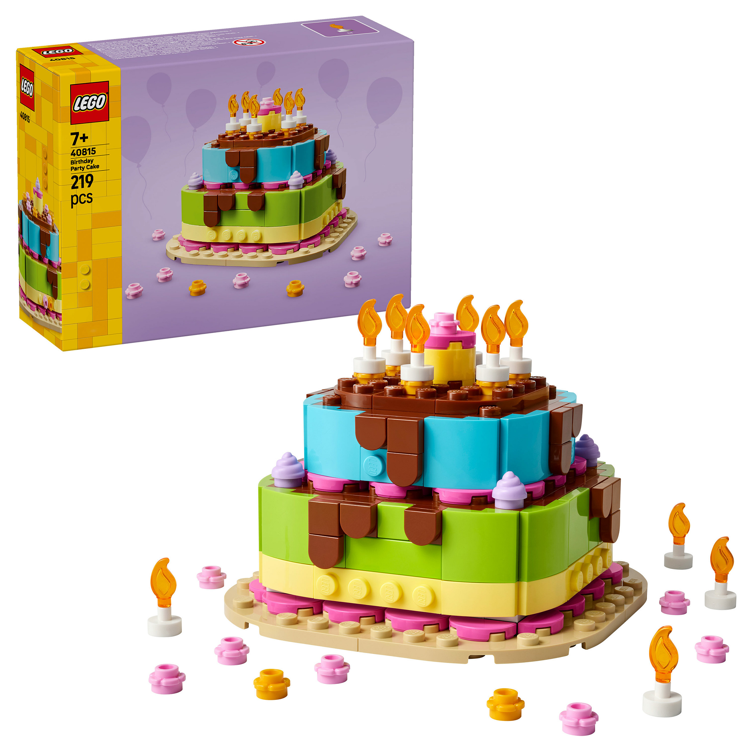 LEGO Iconic Birthday Party Cake - 8
