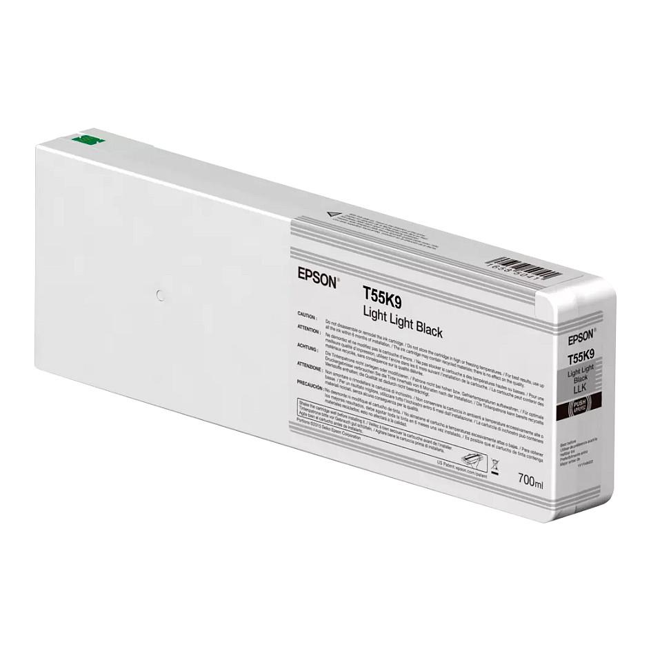 Ink Epson UltraChrome HDX T55K900 (C13T55K900), 700 ml - Zezë Shumë e Çelët