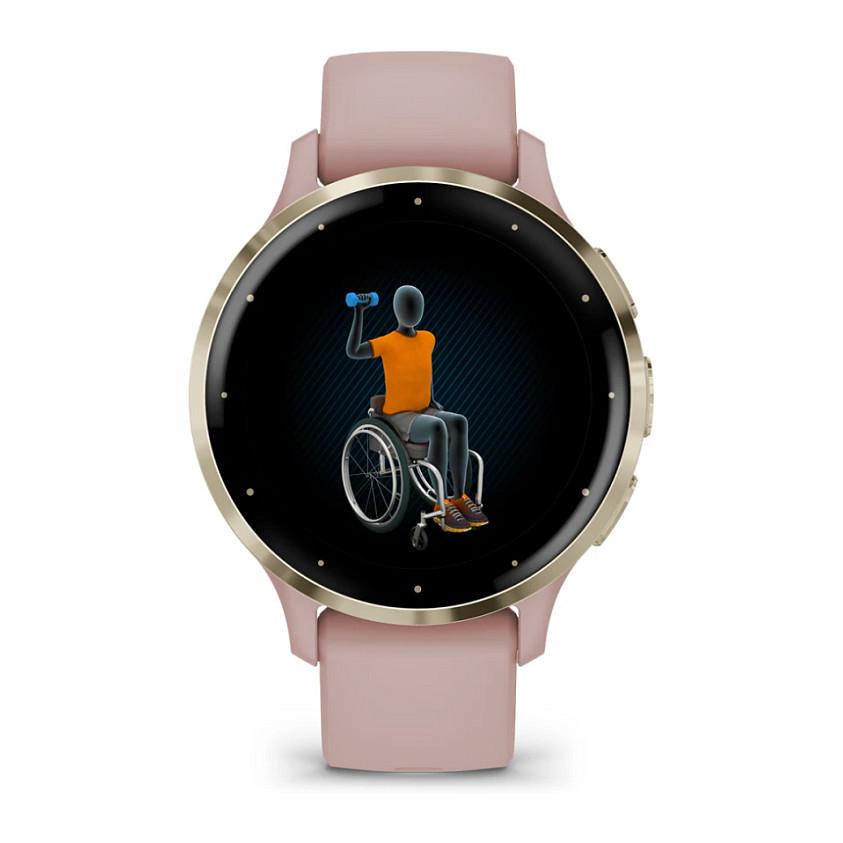 Orë e mençur Garmin Venu 3S / 41mm / AMOLED / GPS / Bluetooth / Wi-Fi / NFC / 8GB - Hiri/Argjend - 6