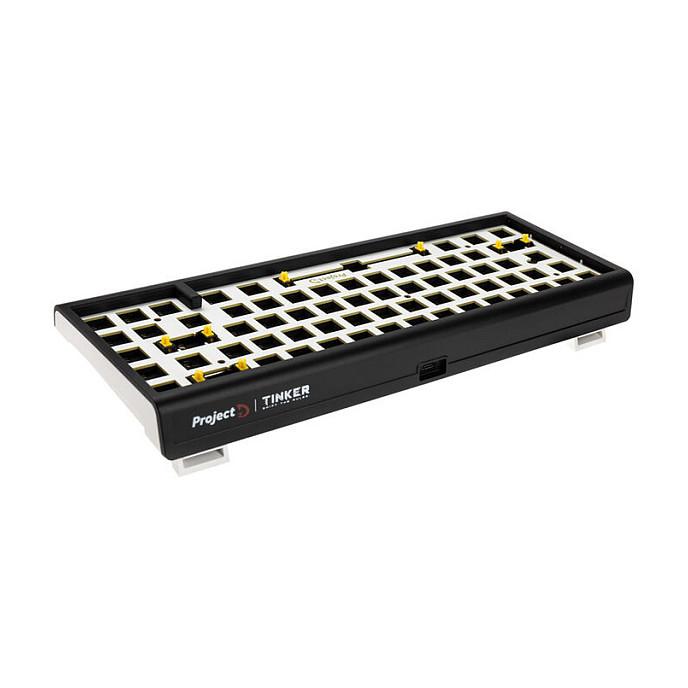 Tastierë Gaming Ducky Tinker65 Barebone 65% / Mekanike / Hot-Swap / Gasket Mount / RGB / USB-C / 1000Hz - Zezë - 3
