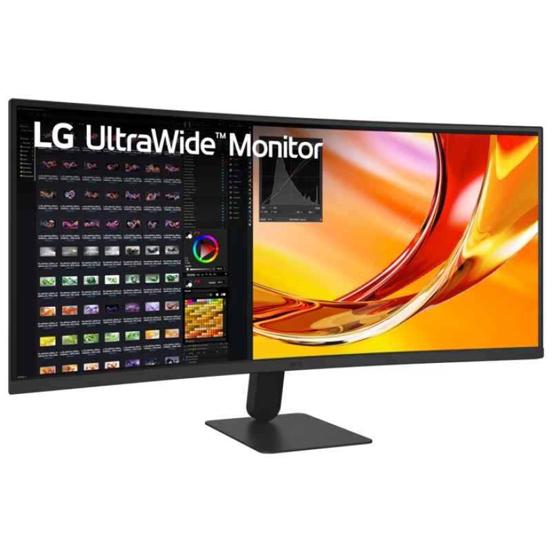 Monitor LG 34U601B-B / 34" / UWQHD VA Curved / 120Hz / 5ms / HDMI+DisplayPort - Zezë - 2