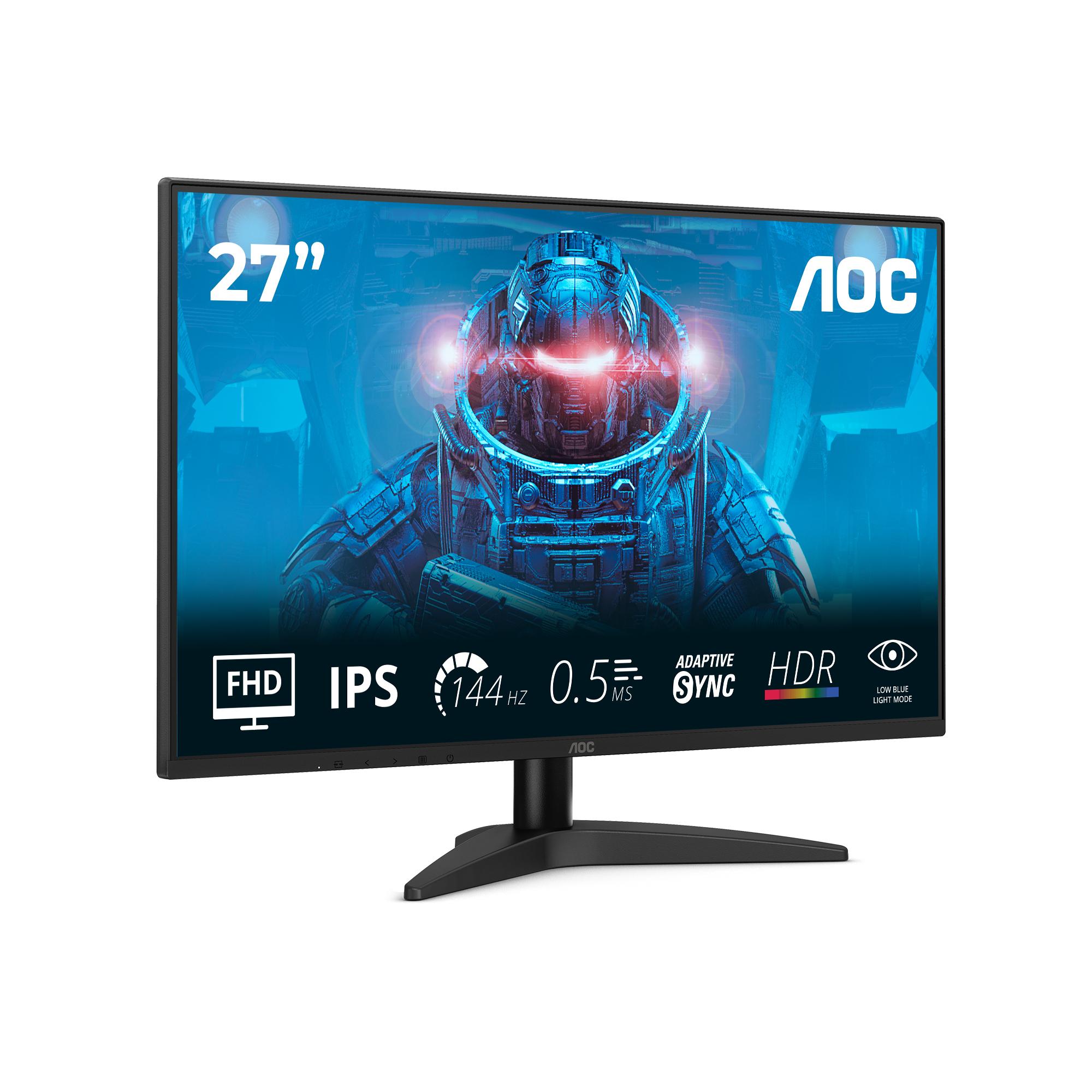 Monitor Gaming AOC 27B36X / 27" / Full HD IPS / 144Hz / 0.5ms / HDMI+DisplayPort - Zezë - 2