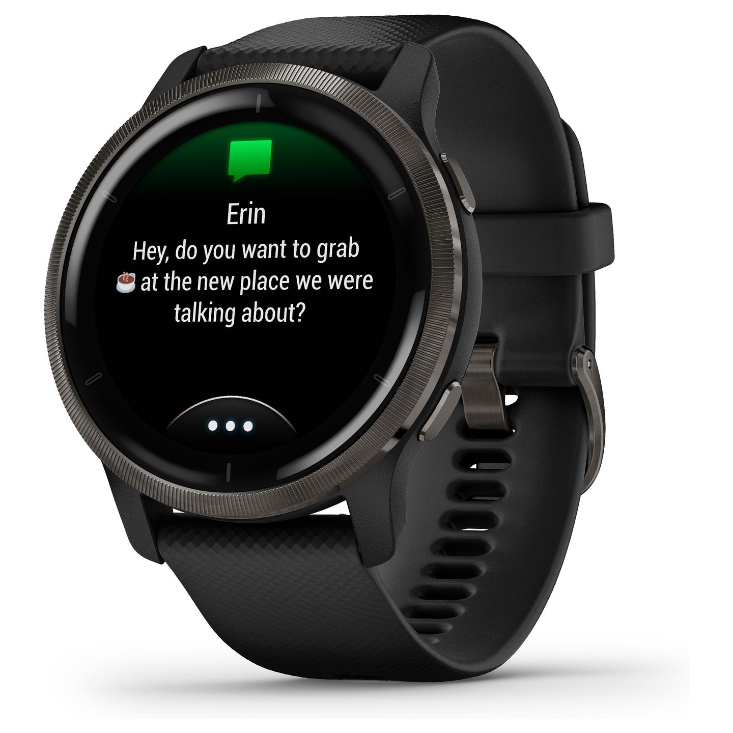 Orë e mençur Garmin Venu 2 / 45mm / AMOLED / GPS / Bluetooth / Wi-Fi - Zezë/Slate - 6