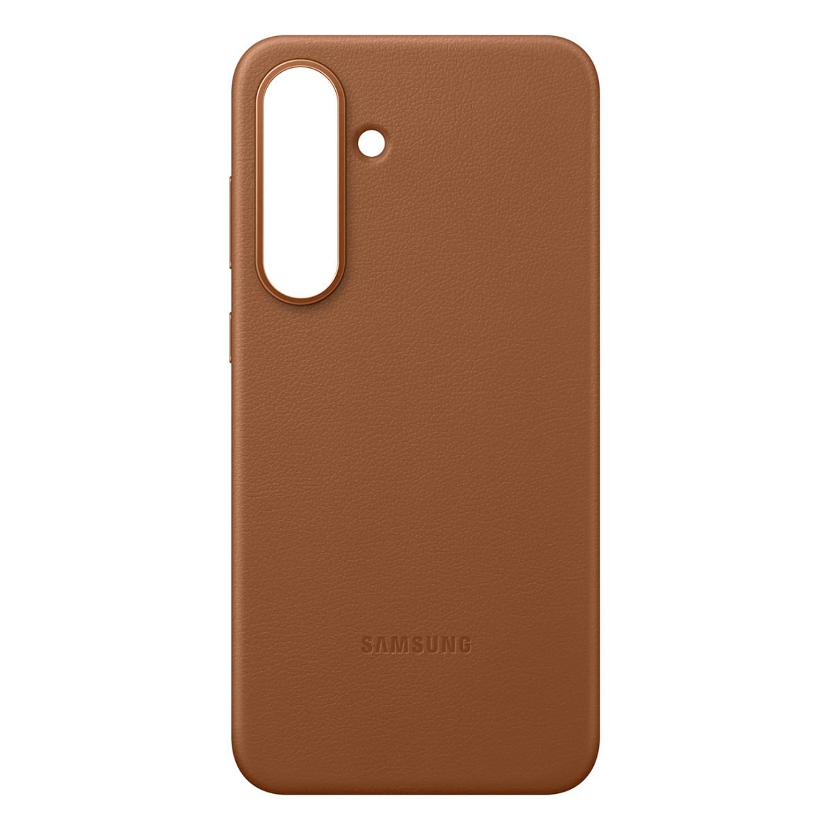 Case për Telefon Samsung Galaxy S25 FE Kindsuit EF-VS731PAEGWW, Material Vegan, Mikrovelur - Kafe - 4
