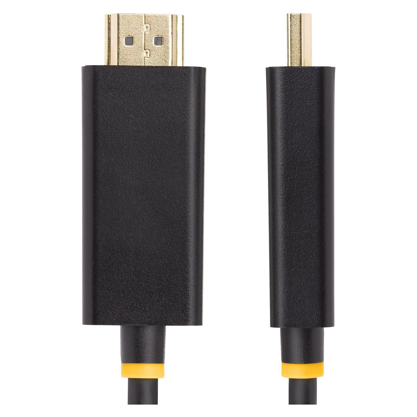 Kabllo DisplayPort në HDMI StarTech.com 1M-DP-HDMI-4K60-HDR, 1m, DisplayPort 1.4, HDMI 2.0b, 4K 60Hz, HDR - Zezë - 3