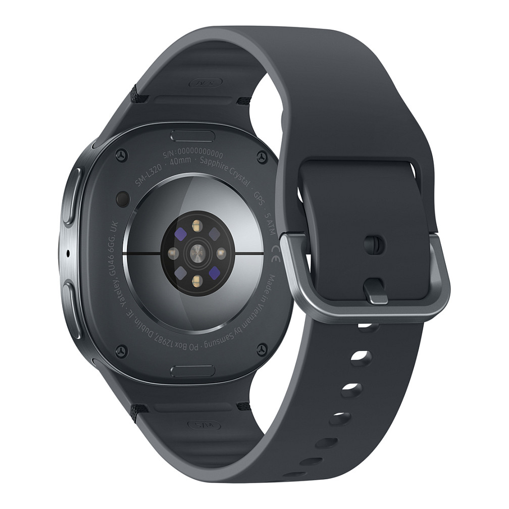 Orë e Mençur Samsung Galaxy Watch8 / 40 mm / AMOLED 1.3" / GPS / Monitorim i Rrahjeve të Zemrës - Zezë - 6