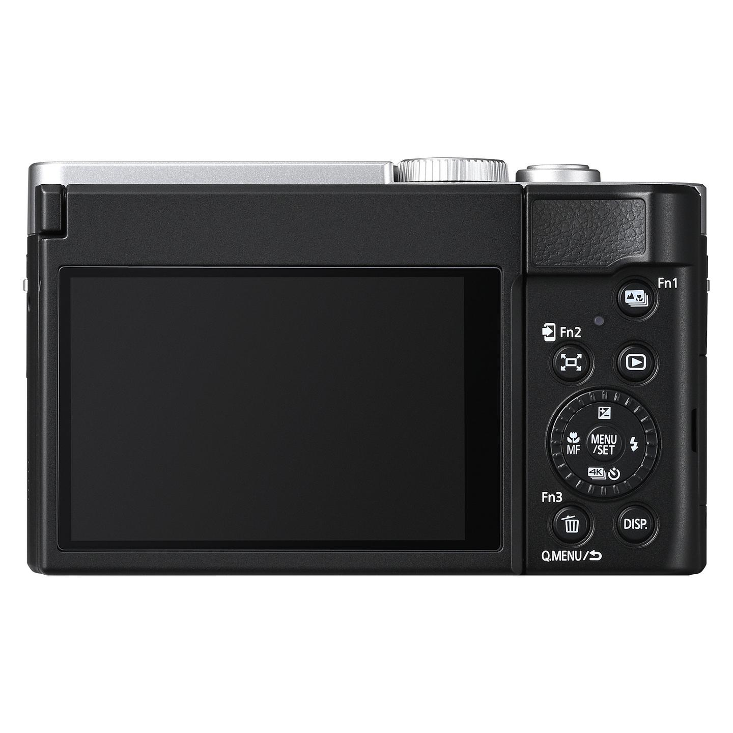 Kamerë Digjitale Panasonic Lumix DC-TZ99 / 20.3 MP / 30x Optical Zoom / 4K / 3" Touchscreen / Wi-Fi & Bluetooth - Argjend - 5